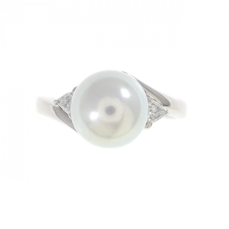 Nhẫn ngọc trai Akoya PT900 8.5mm - Hàng hiệu Authentic 851378