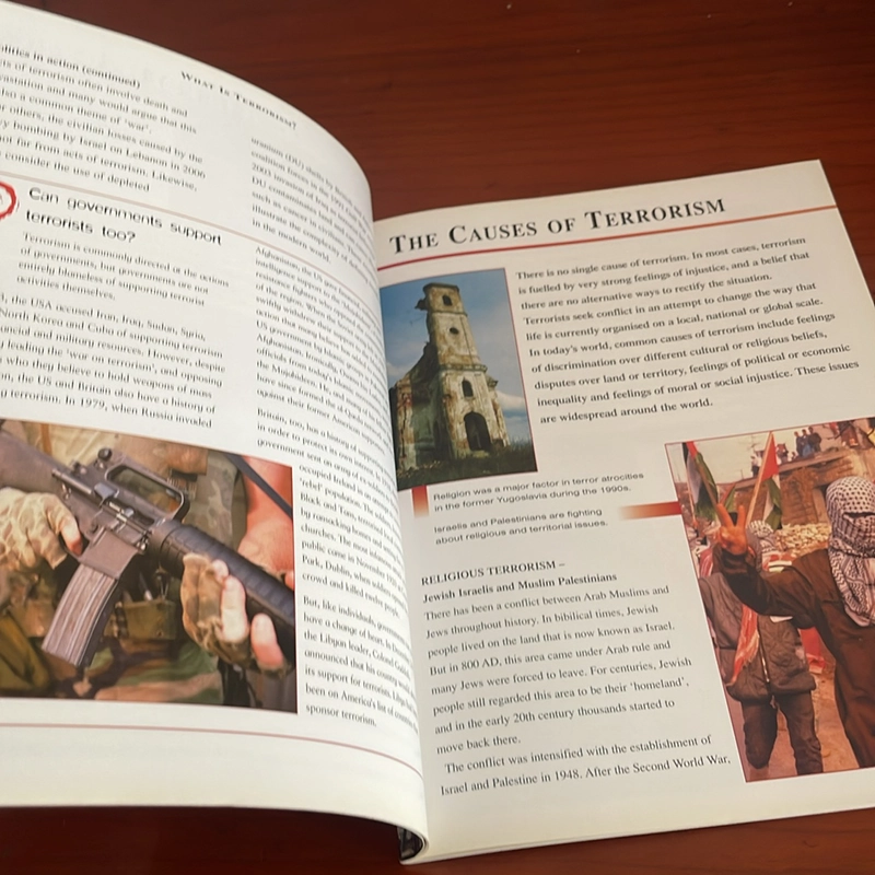 PICTURE BOOK World issues Terrorism 534280
