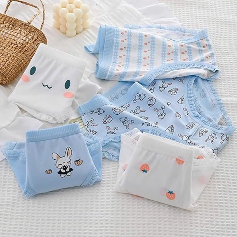 Quần lót bé gái vải cotton size 35 - 50kg 455303
