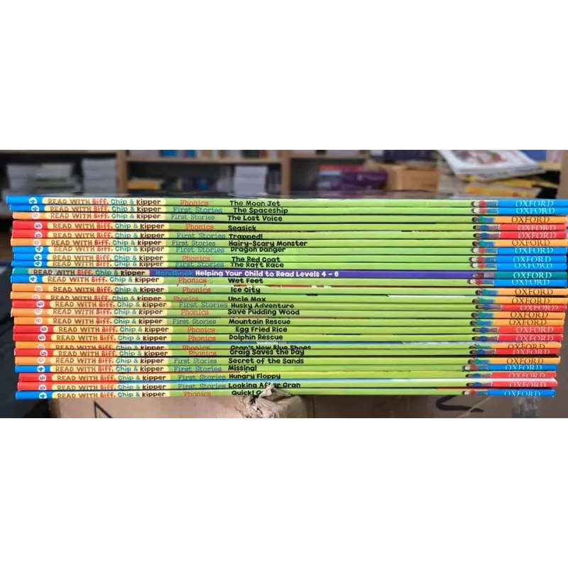 Oxford reading tree - Biff, Chip & Kipper Level 4->6 (Sách nhập) - 25 quyển + File Mp3 758719