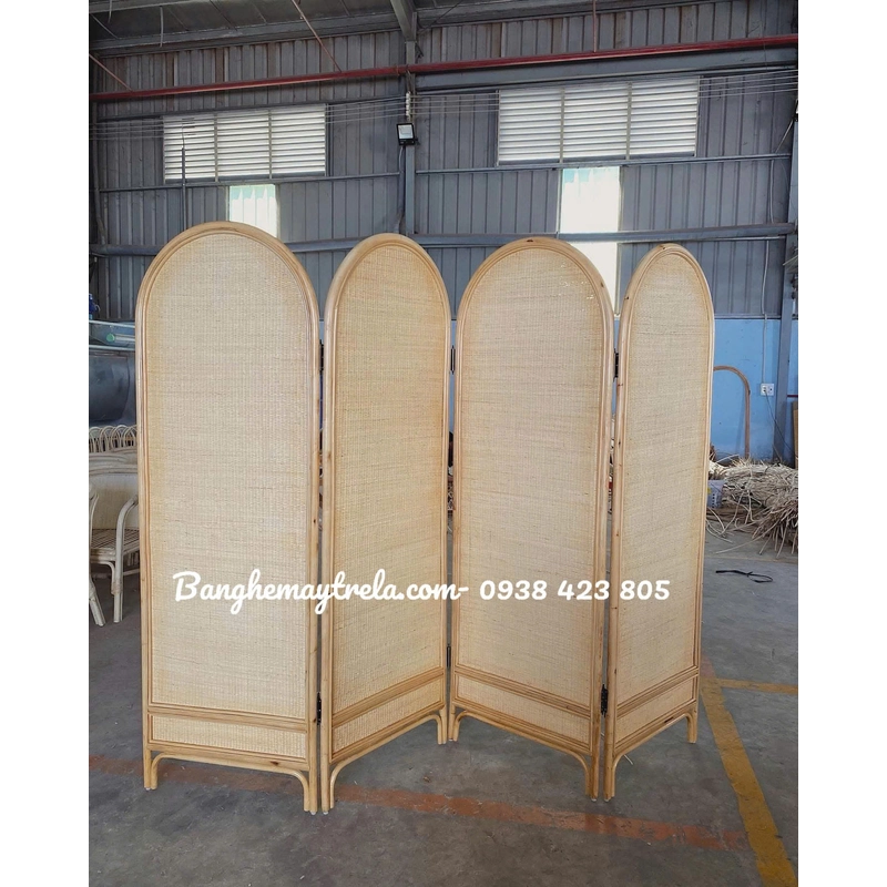 Bình phong mây tre tự nhiên 496192