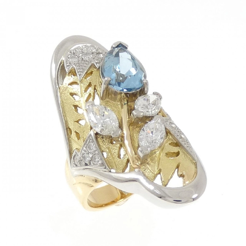 Nhẫn Aquamarine 2.10CT - Hàng hiệu Authentic 837409