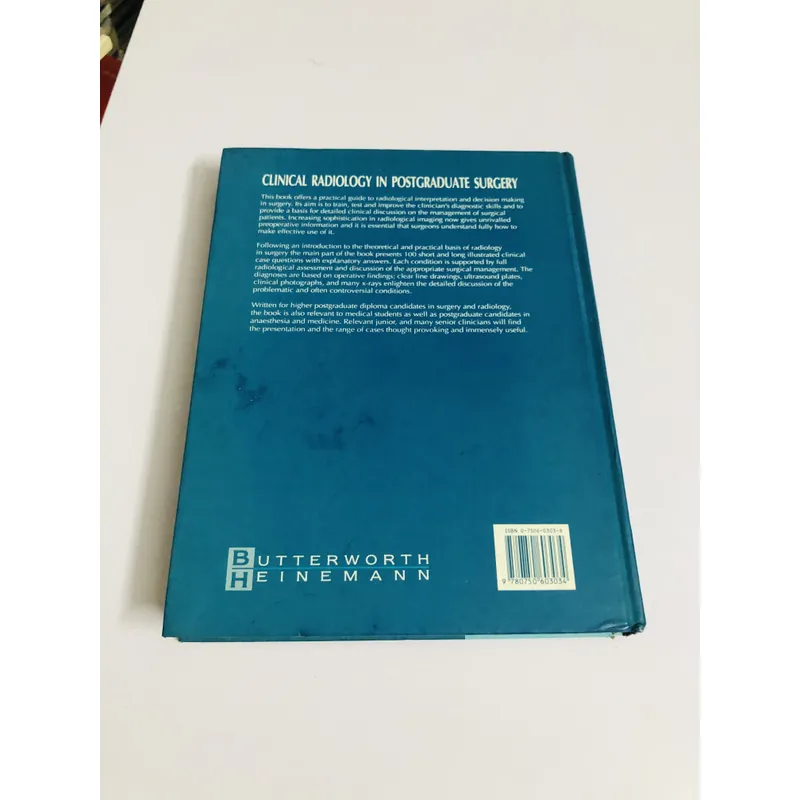 CLINICAL RADIOLOGY – POSTGRADUATE SURGERY 720857