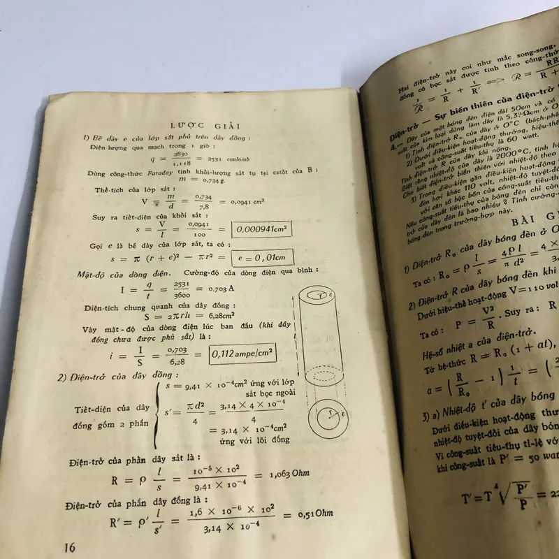 📚 BÀI GIẢI TOÁN ĐIỆN HỌC ĐỆ NHỊ A,B và KỸ THUẬT 571054
