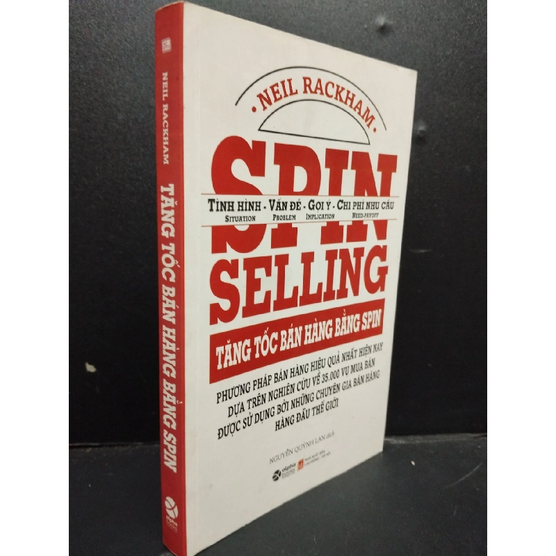 Tăng Tốc Bán Hàng Bằng Spin mới 80% bẩn nhẹ 2020 HCM2105 Neil Rackham SÁCH MARKETING KINH DOANH 914503