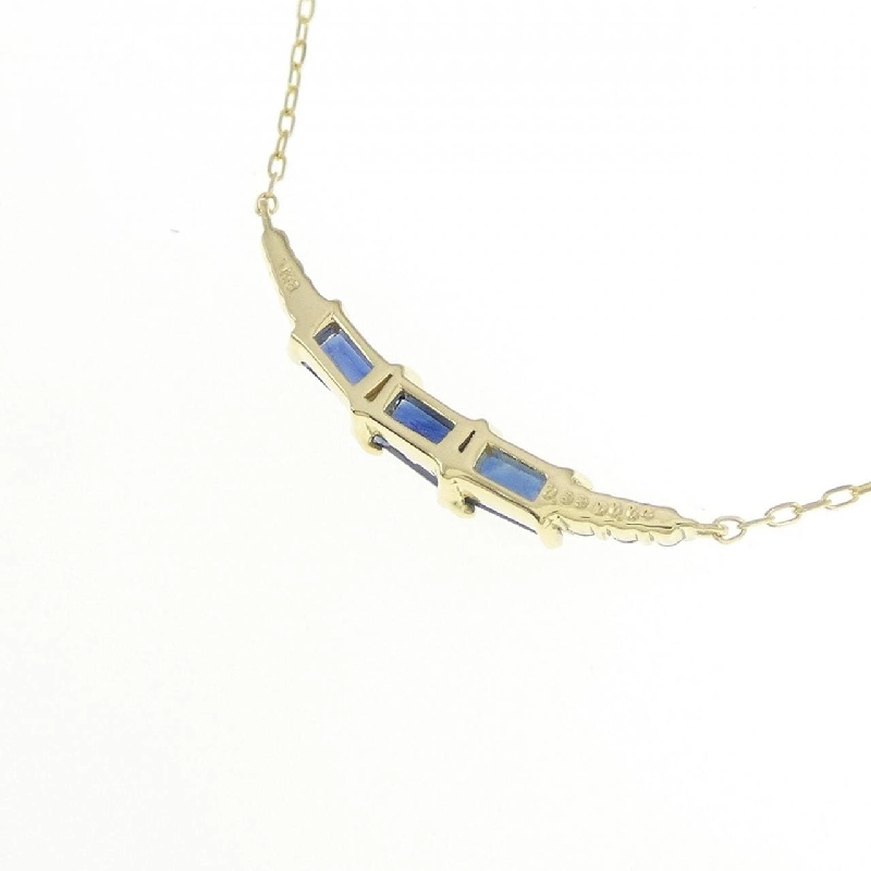 K18YG Sapphire Necklace 0.33CT - Hàng hiệu Authentic 863641