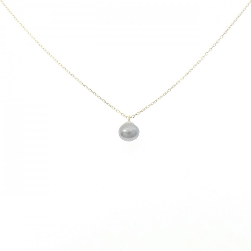 K14YG Ngọc trai đen dây chuyền - Hàng hiệu Chính hãng 857506