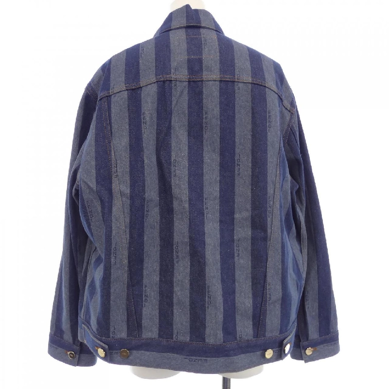 FENDI Áo khoác denim - Hàng hiệu Authentic 897218