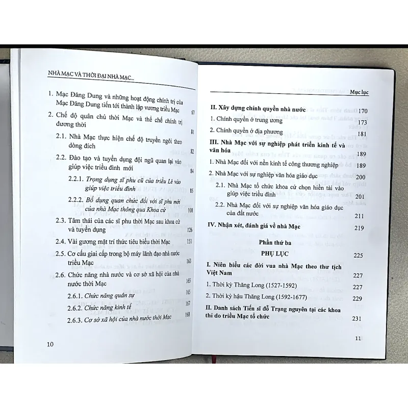 NHÀ MẠC VÀ VƯƠNG TRIỀU MẠC - TRẦN THỊ VINH Hơn 20 năm nghiên cứu & nhận thức 1030857