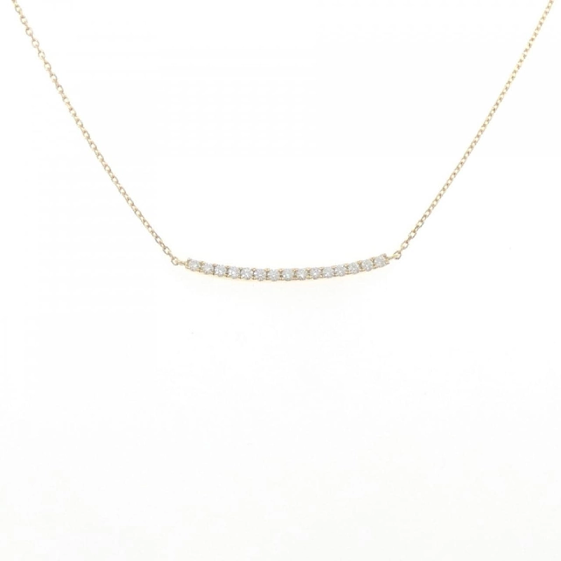 K18YG Dây chuyền kim cương 0.18CT - Hàng hiệu Chính hãng 856413