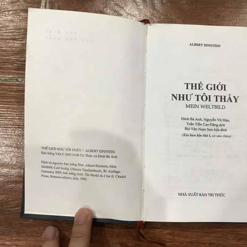 Thế giới như tôi thấy - Albert Einstein (6) 765241