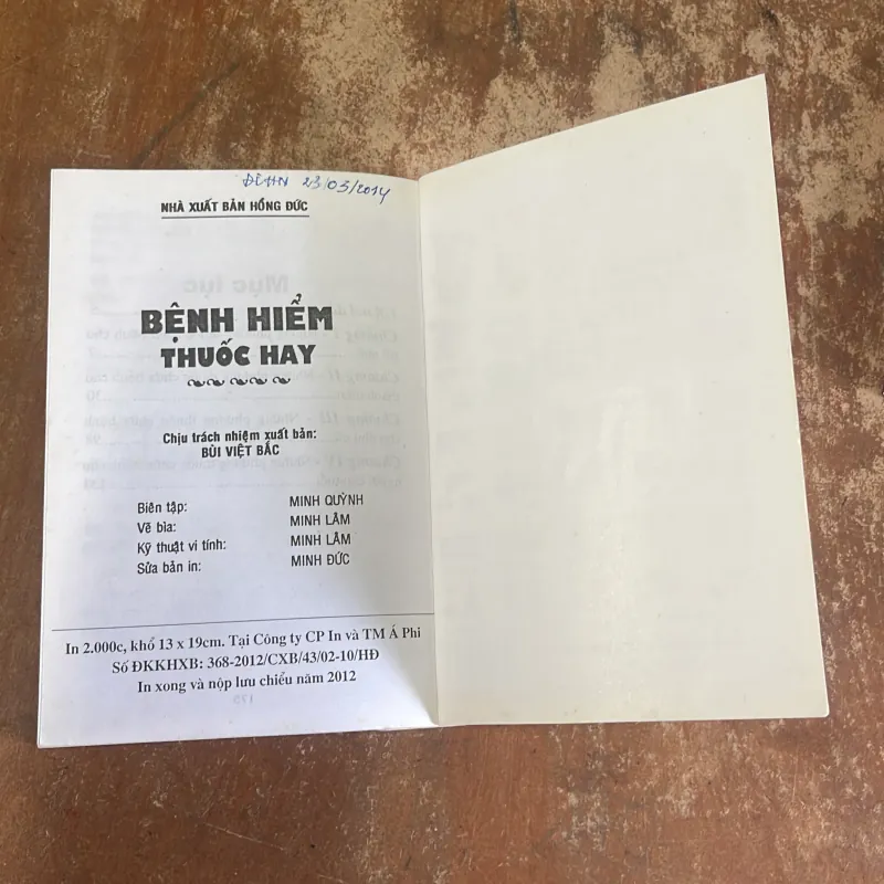 COMBO BỆNH HIỂM THUỐC HAY & NHỮNG BÀI THUỐC DÂN GIAN KỲ DIỆU 788213