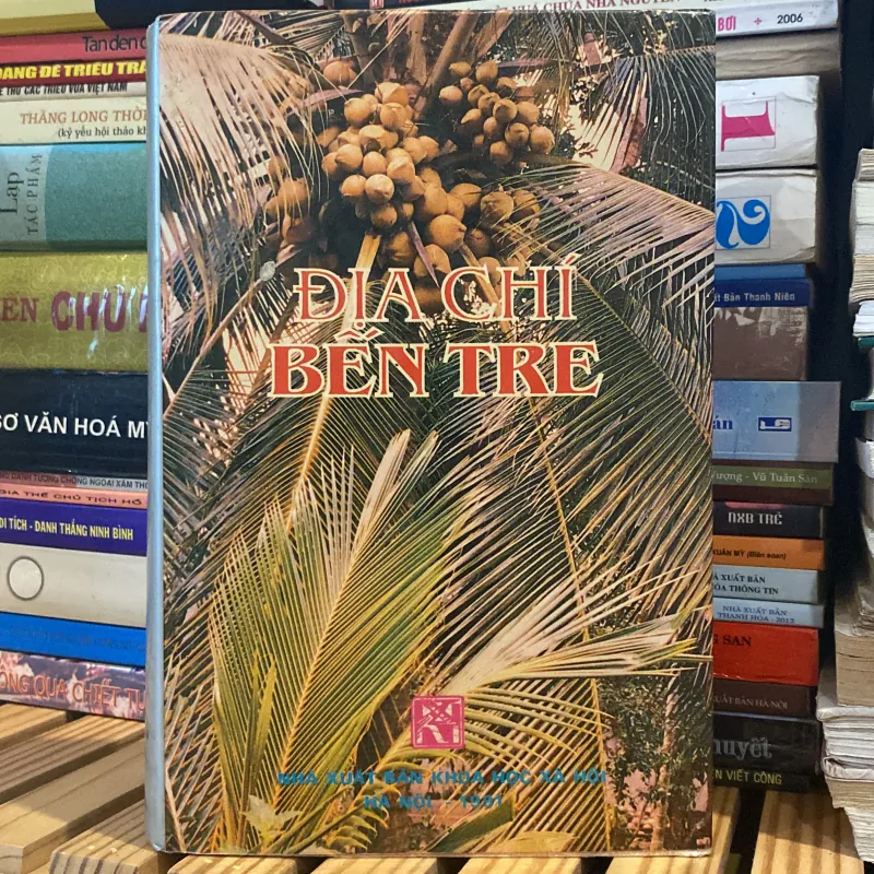 ĐỊA CHÍ BẾN TRE, Bản bìa cứng (xb 1991) 1032160