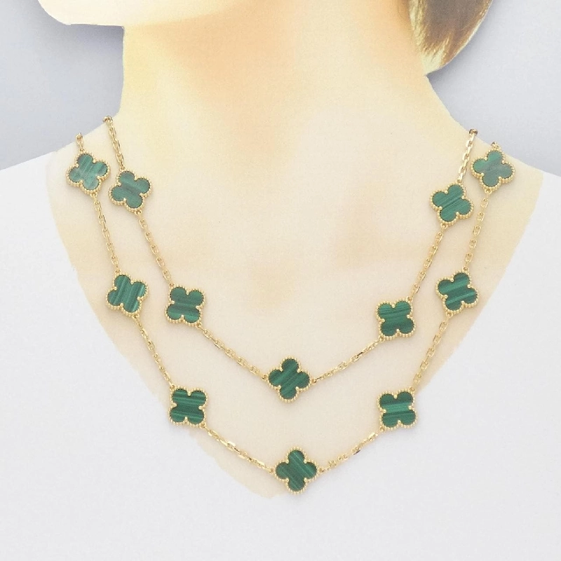 Vòng cổ Van Cleef & Arpels Vintage Alhambra 20 Motif - Hàng hiệu Chính hãng 843239