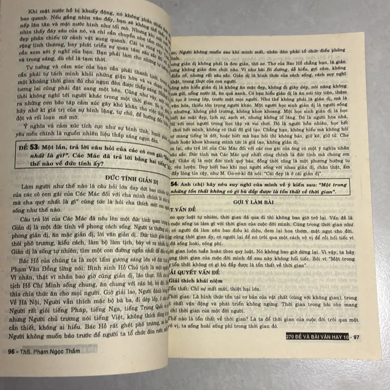 270 đề và bài văn hay lớp 10 790710