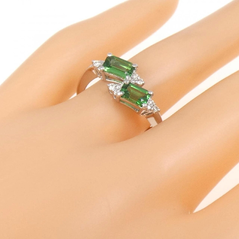 Nhẫn Garnet Xanh PT 1.00CT - Hàng hiệu Chính hãng 856095