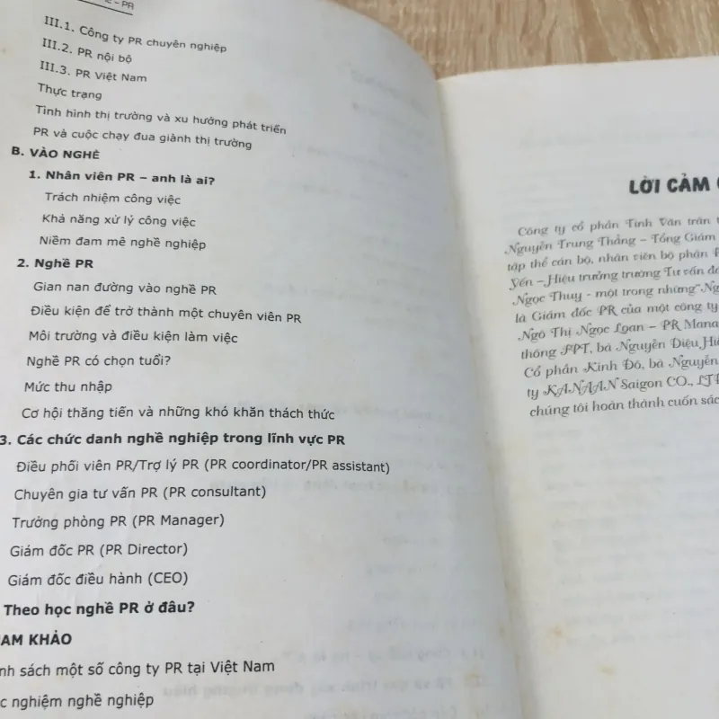 ĐƯỜNG VÀO NGHỀ VIỆT HOA PR 996142