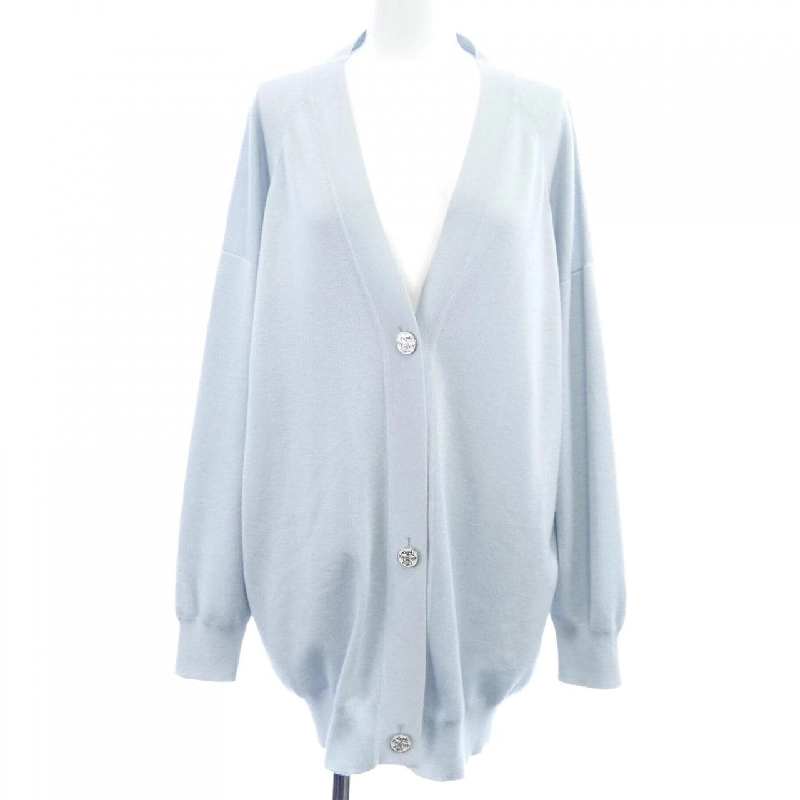 HERMES EX-LIBRIS エクスリブリス 3H2707D6 Áo khoác cardigan 633094