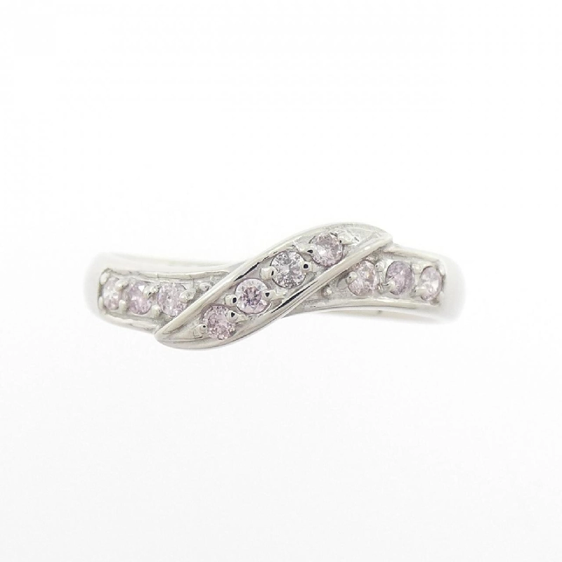 Nhẫn kim cương hồng PT900 0.13CT 666904
