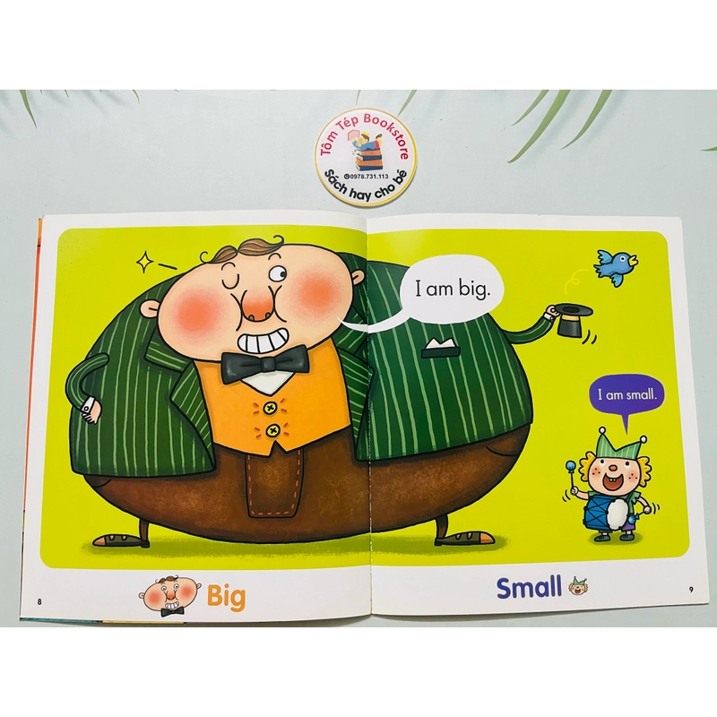 Set sách tranh ít chữ cho bé làm quen tiếng Anh 552692