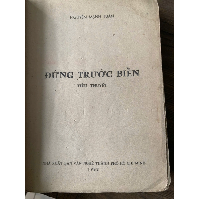Đứng trước biển - tiểu thuyết - Nguyễn Mạnh Tuấn 536413