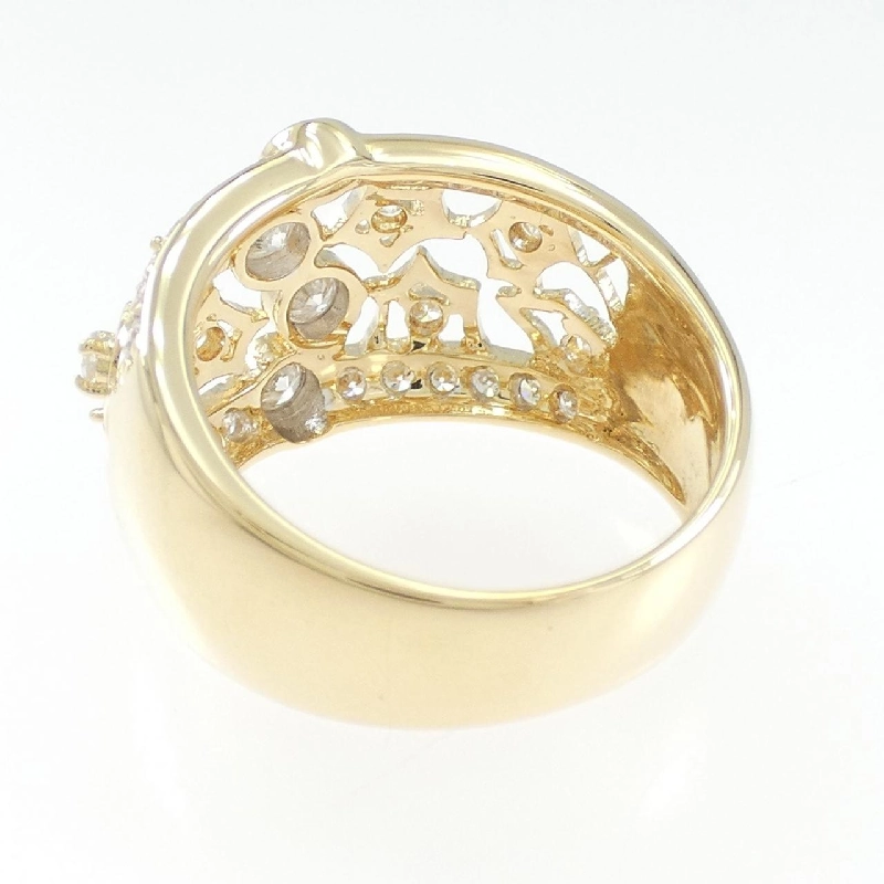 Nhẫn kim cương K18YG 0.87CT 671552