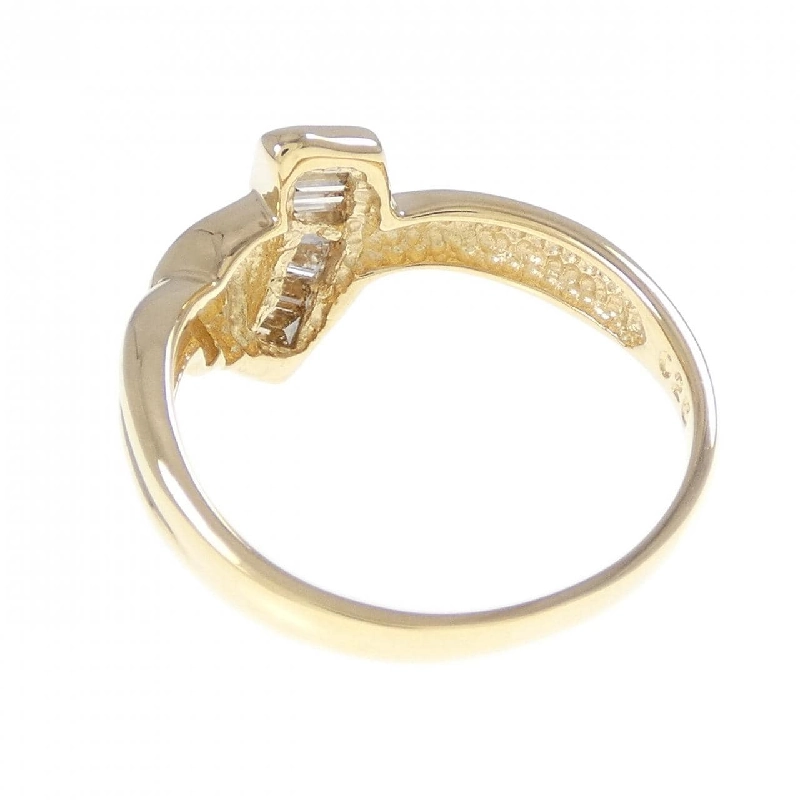 Nhẫn kim cương K18YG 0.25CT 666480