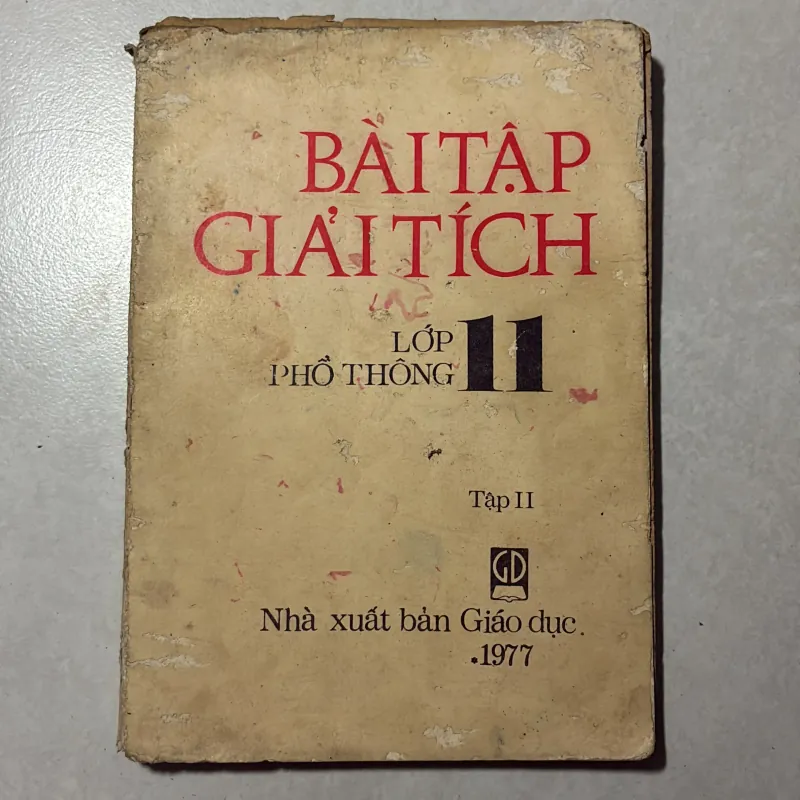 Bài tập giải tích lớp 11 - 1977s 797142