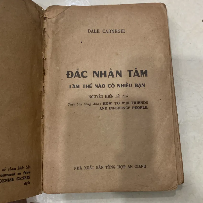 (Sách Xưa) - Đắc Nhân Tâm♟️ 928456