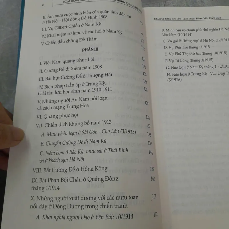 HOẠT ĐỘNG CHỐNG PHÁP TRONG XỨ AN NAM TỪ 1905 ĐẾN 1918 - CHƯƠNG THÂU 603313