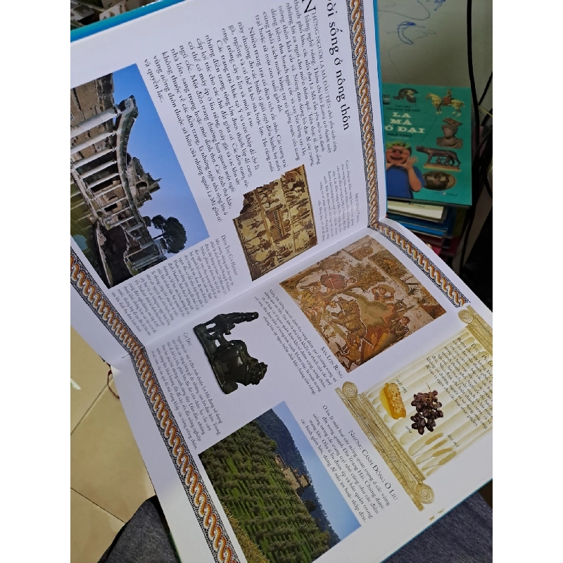 Các nền văn minh thế giới la mã cổ đại mới 90% sách màu MẸ VÀ BÉ HCM1709 925142