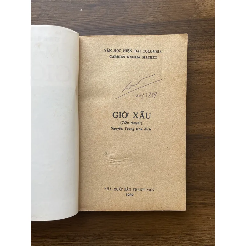 Giờ xấu - Gabriel Garcia Marquez 989842