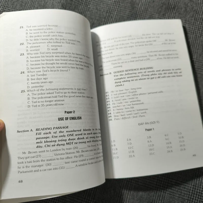 Luyện thi chứng chỉ A môn tiếng Anh - Trần Văn Hải 697700