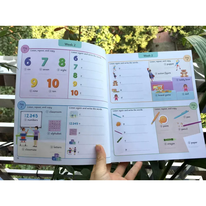 Sách - 5 words a day giấy bóng tặng audio 739678