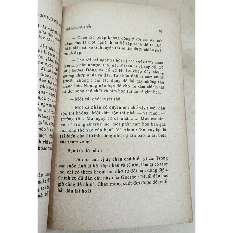 THƯ NGỎ GỬI TUỔI ĐÔI MƯƠI - Tác phẩm VH Pháp - André Maurois (Viện Sĩ Viện Hàn Lâm Pháp)  717740