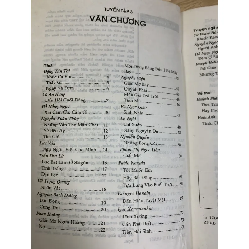 Tạp Chí Văn Chương 3 - Về Thơ 925625