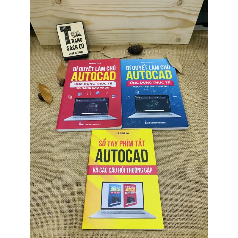 Combo 3 cuốn AUTOCAD  750184