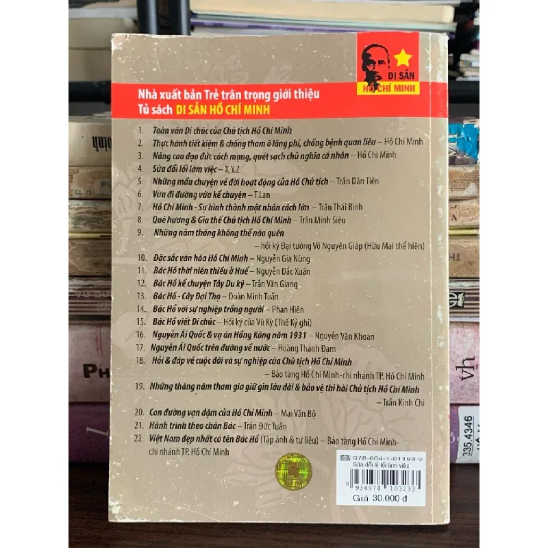 Sửa đổi lối làm việc – Hồ Chí Minh (NXB Trẻ) 592273