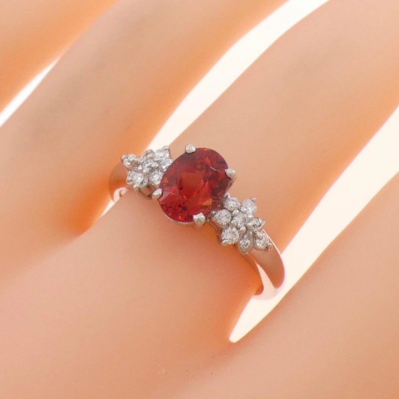 Nhẫn Andesine K18WG 1.113CT - Hàng hiệu Authentic 846605