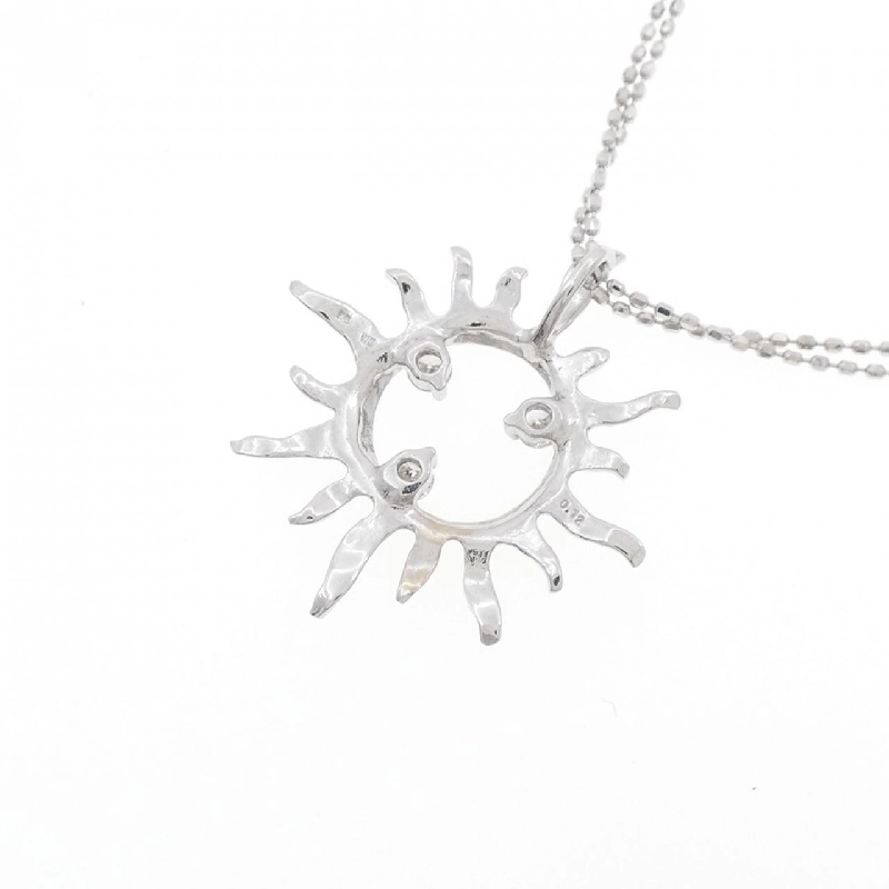 K18WG Dây chuyền kim cương 0.12CT - Hàng hiệu Chính hãng 865278