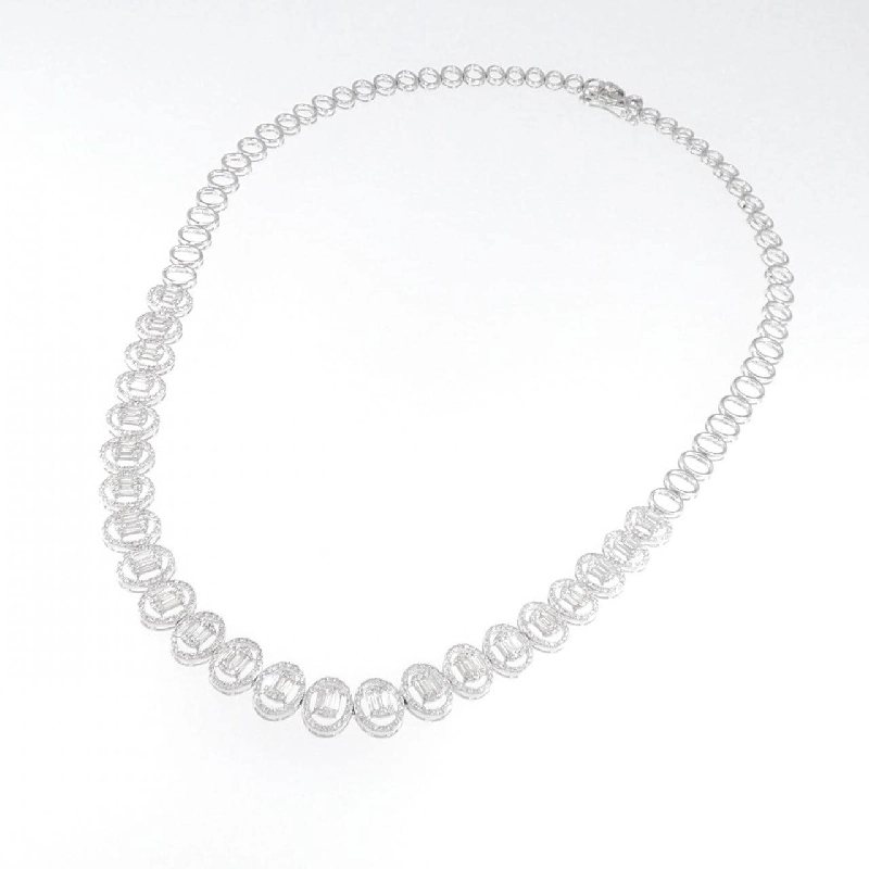 K18WG Dây chuyền kim cương 3.59CT - Hàng hiệu Chính hãng 865280