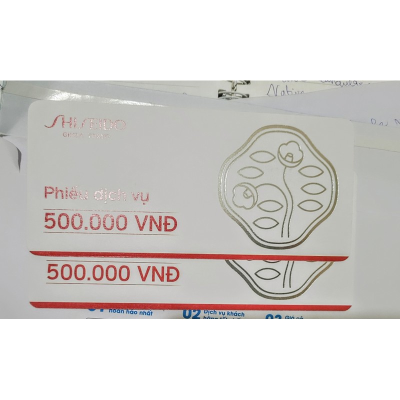 Phiếu làm đẹp của Shiseido 142002