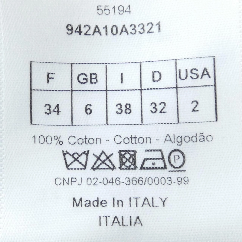 Quần jeans CHRISTIAN DIOR 650986