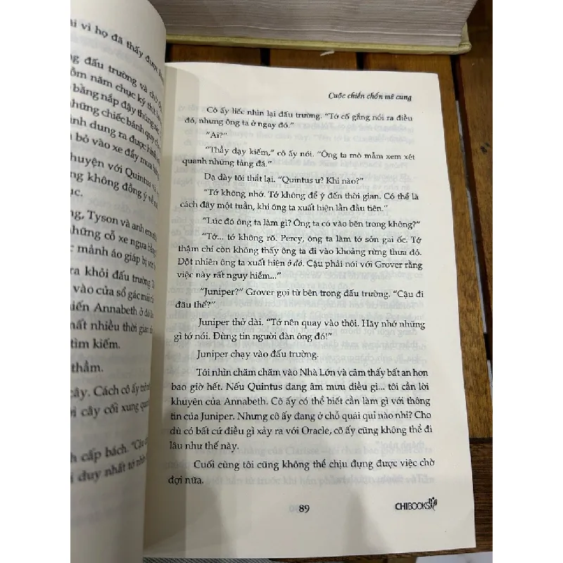 Cuộc chiến chốn mê cung – Rick Riordan 593456