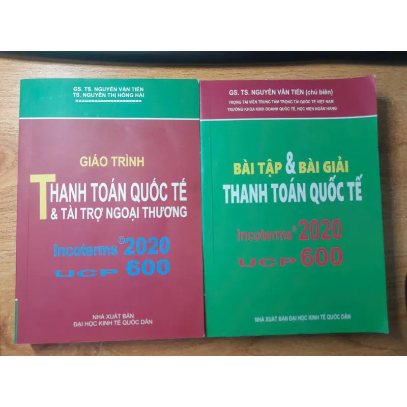 COMBO GIÁO TRÌNH THANH TOÁN QUỐC TẾ VÀ BÀI TẬP 790623