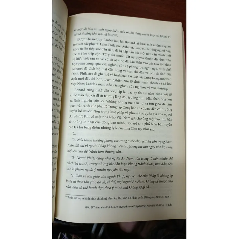 GIÁO SĨ THỪA SAI VÀ CHÍNH SÁCH THUỘC ĐỊA CỦA PHÁP TẠI VIỆT NAM (1857-1914) 706423