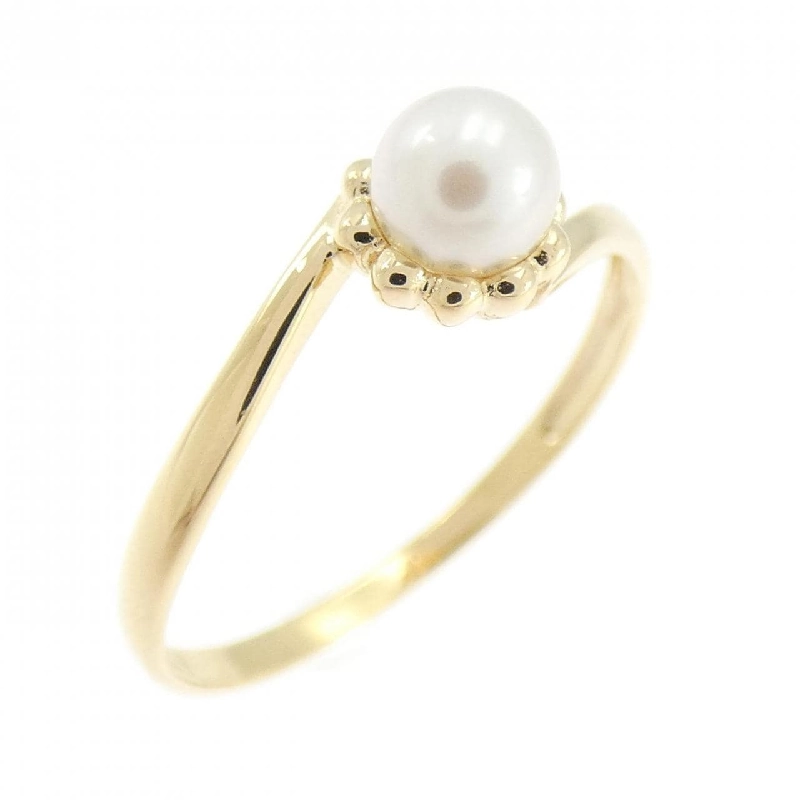 Nhẫn ngọc trai Akoya K18YG 4.3mm - Hàng hiệu Chính hãng 855274