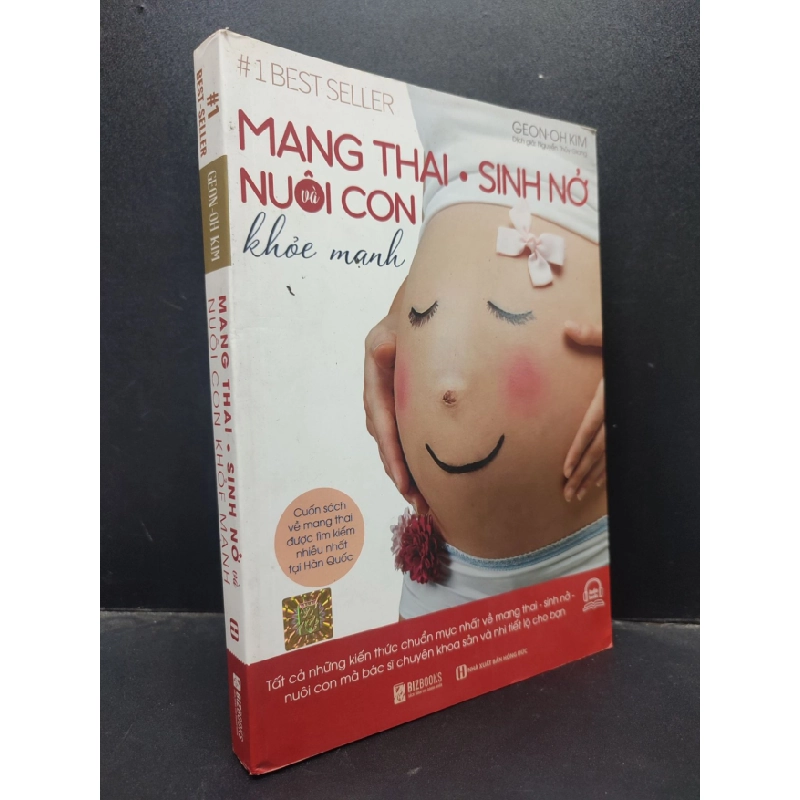 [Phiên Chợ Sách Cũ] Mang thai sinh nở và nuôi con khỏe mạnh Geon-Oh Kim 2021 nhăn 2303 419077