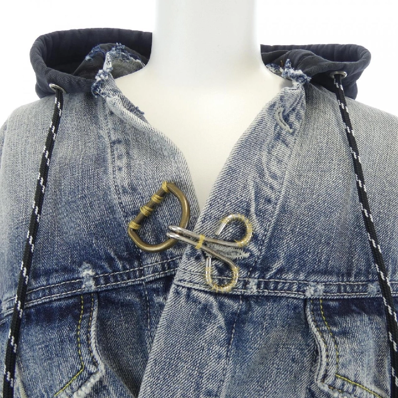 Balenciaga BALENCIAGA 702435 TMW26 Áo khoác denim - Hàng hiệu Chính hãng 813945