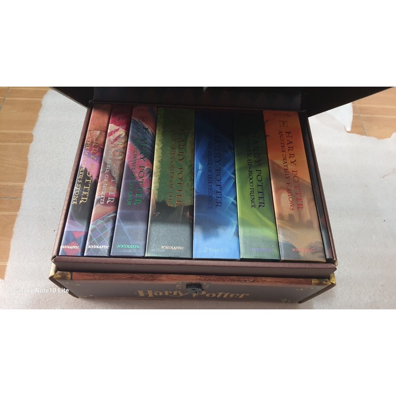 Harry Potter Hardcover Boxset 1-7 (Trunk) - bộ rương bìa cứng US 138893